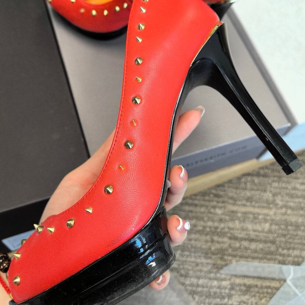 Red Studded High Heels Limited Edition - Rare & Unique